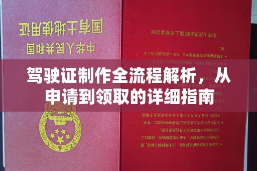 铜梁驾驶证制作全流程解析，从申请到领取的详细指南